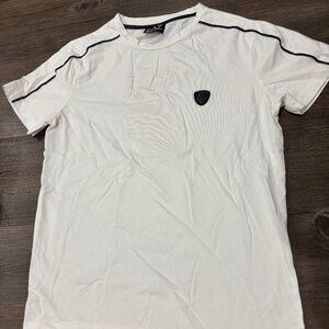 Emporio Armani Men's Graphic T-Shirt | Luxury Designer | Small T-Shirt